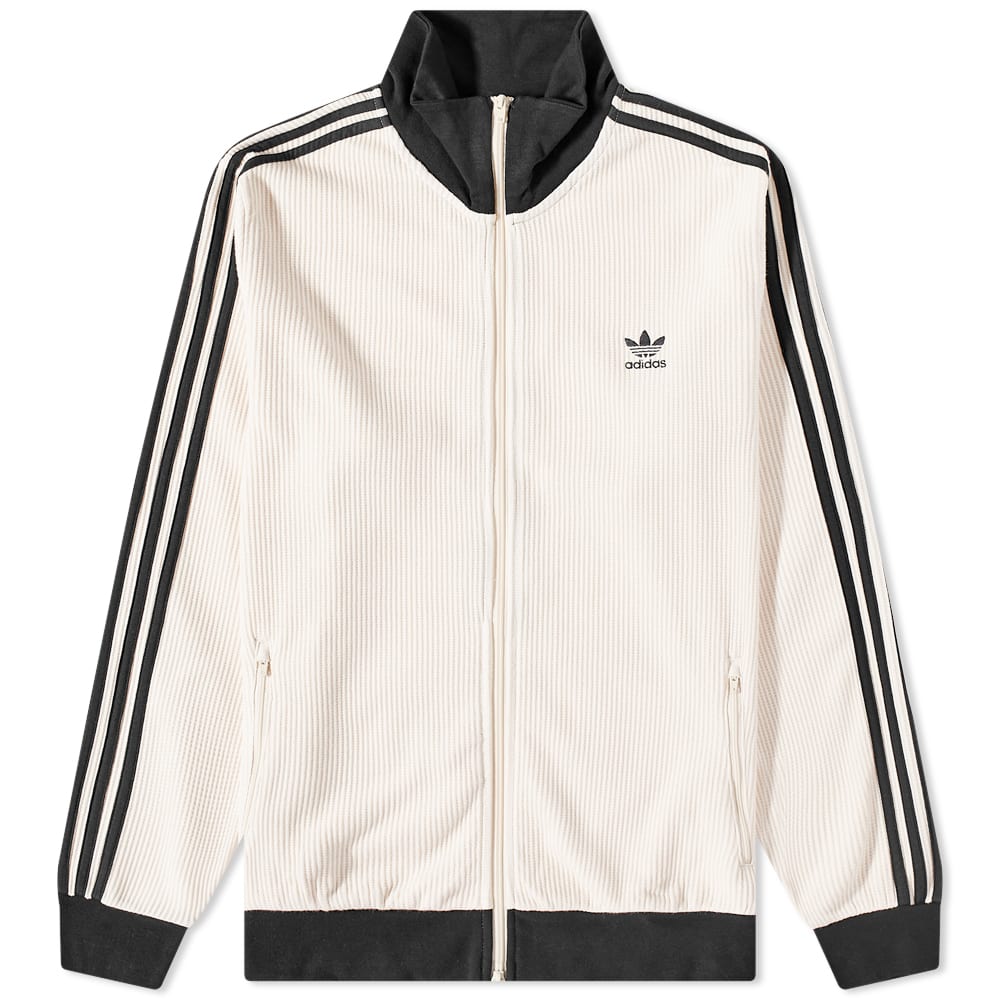 Суитчър adidas Originals Waffle BB Track Top Бяло | HR3307, 0