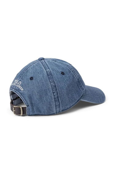 Шапка с козирка Polo by Ralph Lauren Blue Denim Baseball Cap Синьо | 710957172, 1
