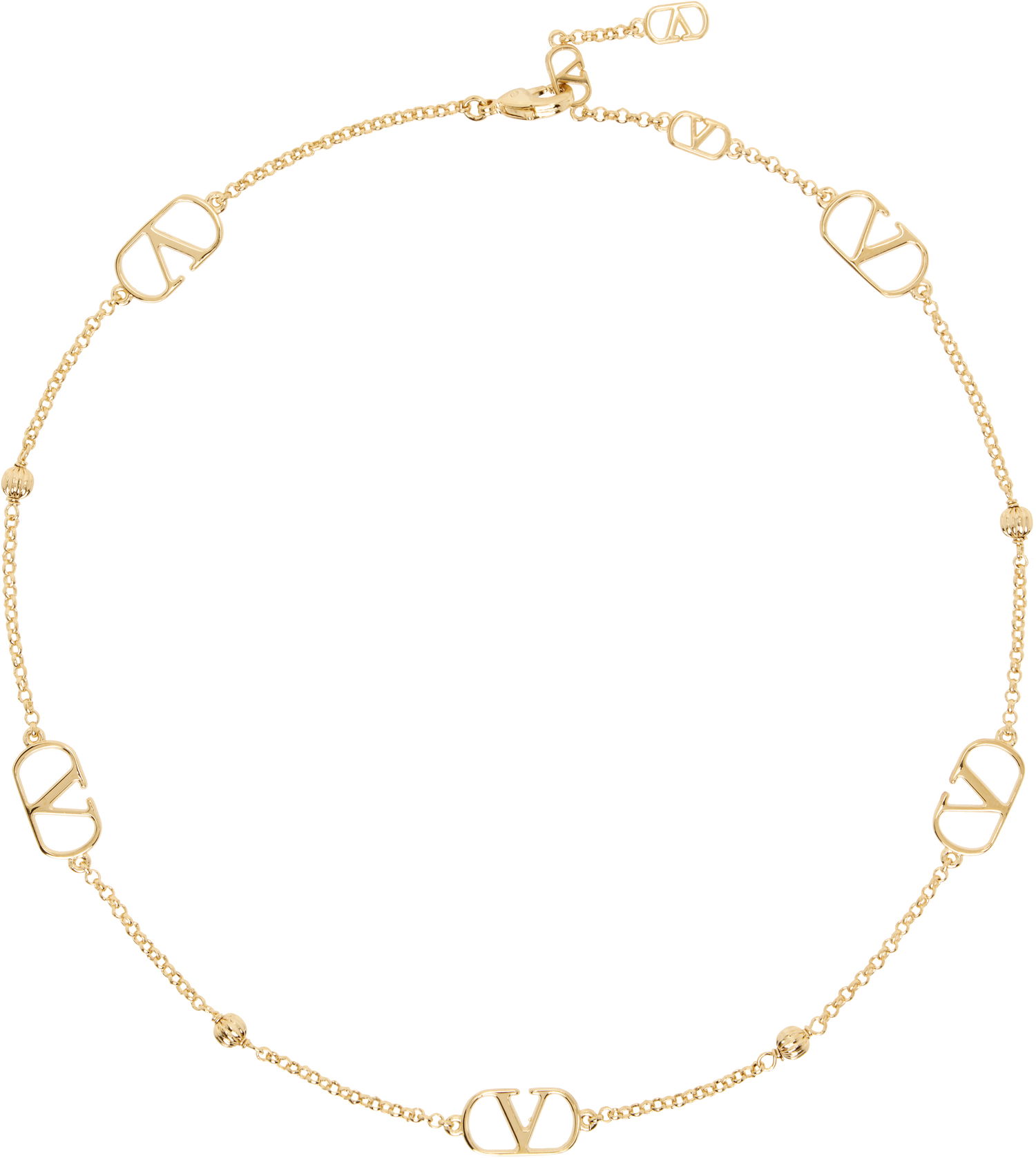 Колие Valentino Valentino Garavani VLogo Signature Necklace Металик | 6W2J0X82MET, 0