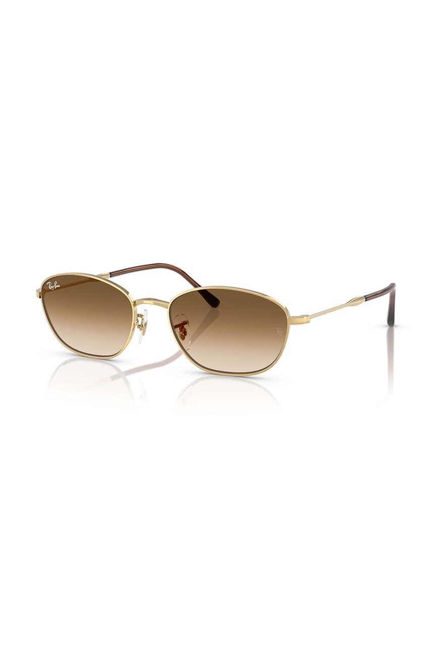 Слънчеви очила Ray-Ban Ray-Ban 3749 Oval Sunglasses Кафяво | 0RB3749.001/51, 0