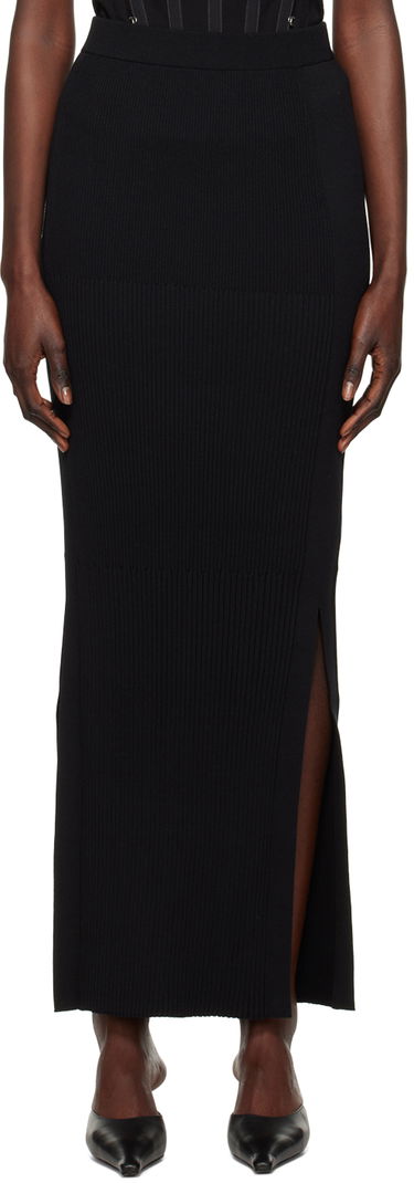 Пола Dion Lee Gradient Rib Maxi Skirt Черно | A7660R23, 0