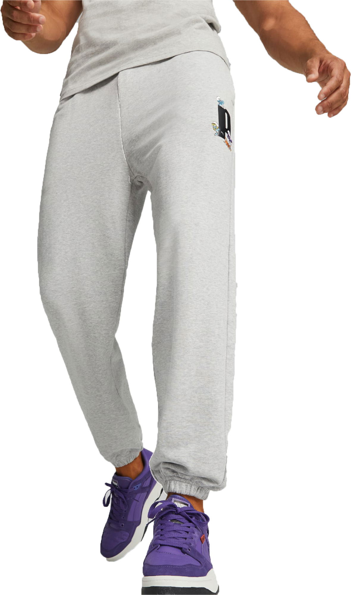 Спортни панталони Puma x The Smurfs TR Сиво | 622193-04, 0