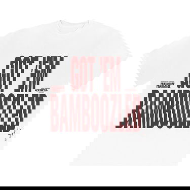 Тениска Cactus Jack by Travis Scott Get Em Bamboozled Franchise Short-Sleeve T-Shirt Бяло | CJMF SS02 WHIT, 1