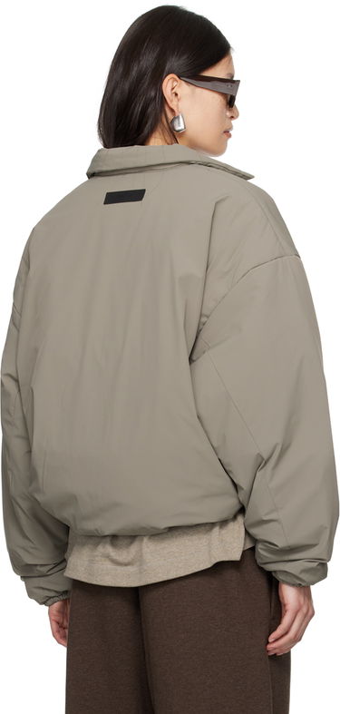 Яке бомбър Fear of God ESSENTIALS Padded Bomber Jacket Сиво | 202SU245135FW, 2
