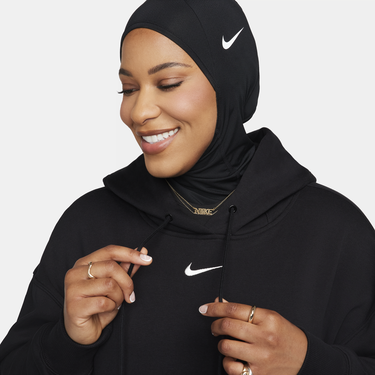 Суитчър Nike Sportswear Phoenix Fleece Oversized Pullover Hoodie Черно | DQ5860-010, 4