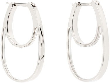 Обеци Coperni Medium Swipe Earrings Металик | COPBI01BISJ1007, 1