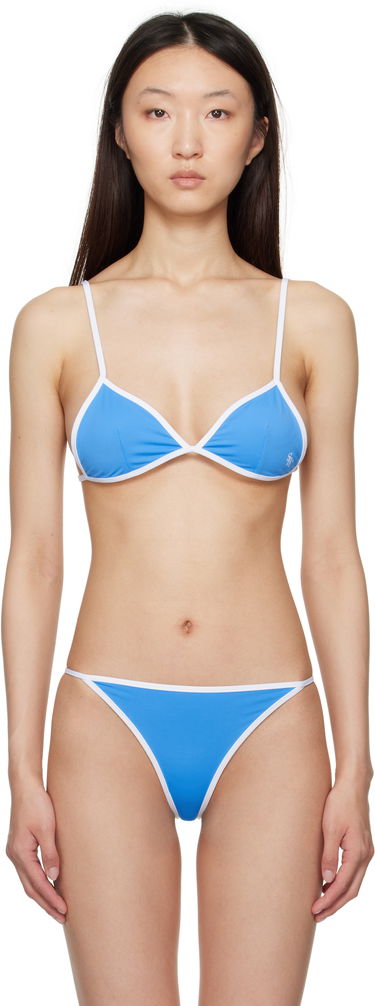 Бански Sporty & Rich Sporty & Rich Kate Bikini Top Синьо | SM004620302BL24, 0
