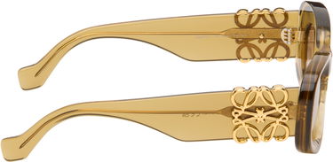 Слънчеви очила Loewe Anagram Butterfly Sunglasses Кафяво | LW40175U@4996F, 1