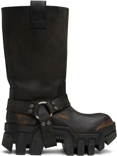 Облекло Balenciaga Balenciaga Bulldozer Harness Boots Черно | 802355WBD111021, 0