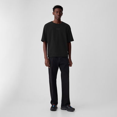 Micro Logo Tee Black, 1