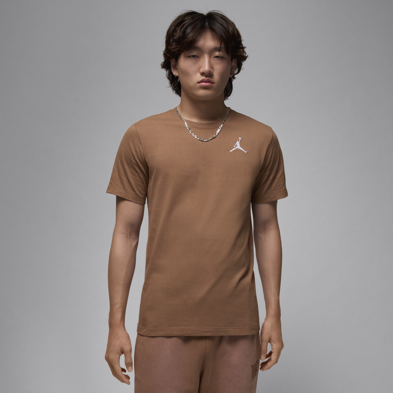 Тениска Jordan Jumpman T-Shirt Кафяво | DC7485-223, 0