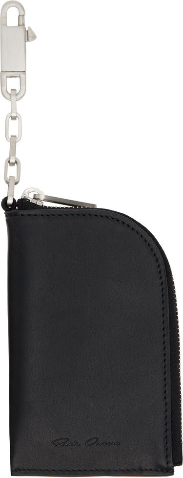 Портфейл Rick Owens Rick Owens Concordians Hook Wallet Черно | RA02E0718 LGE, 0