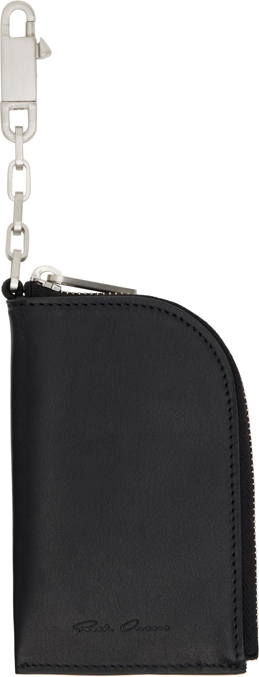 Портфейл Rick Owens Rick Owens Concordians Hook Wallet Черно | RA02E0718 LGE