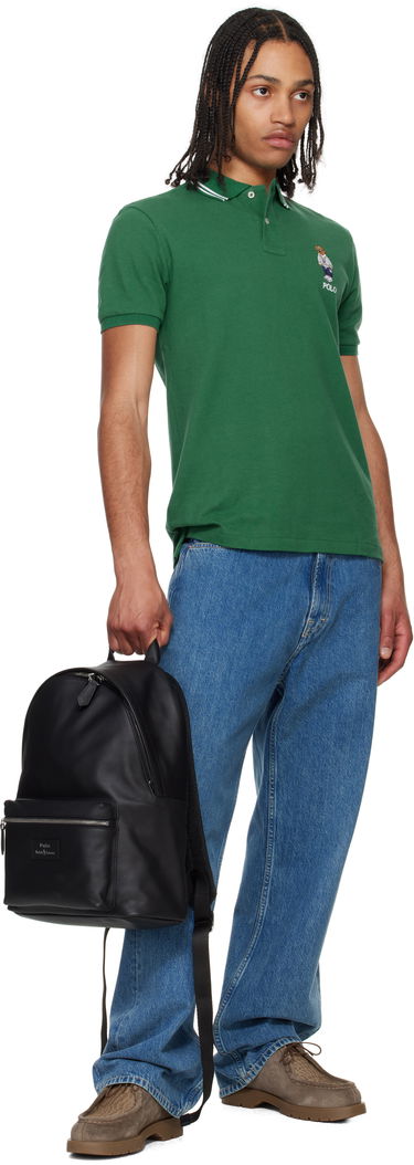 Раница Polo by Ralph Lauren Polo Ralph Lauren Smooth Leather Backpack Черно | 405962452001, 3