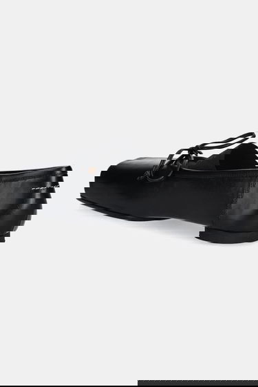 Кецове и обувки Maison Margiela MM6 Maison Margiela Leather Ballerinas Черно | S59WZ0103.P3628.T8013, 2