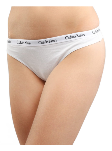 гащички CALVIN KLEIN Thong C/O Бяло | D1617E-100