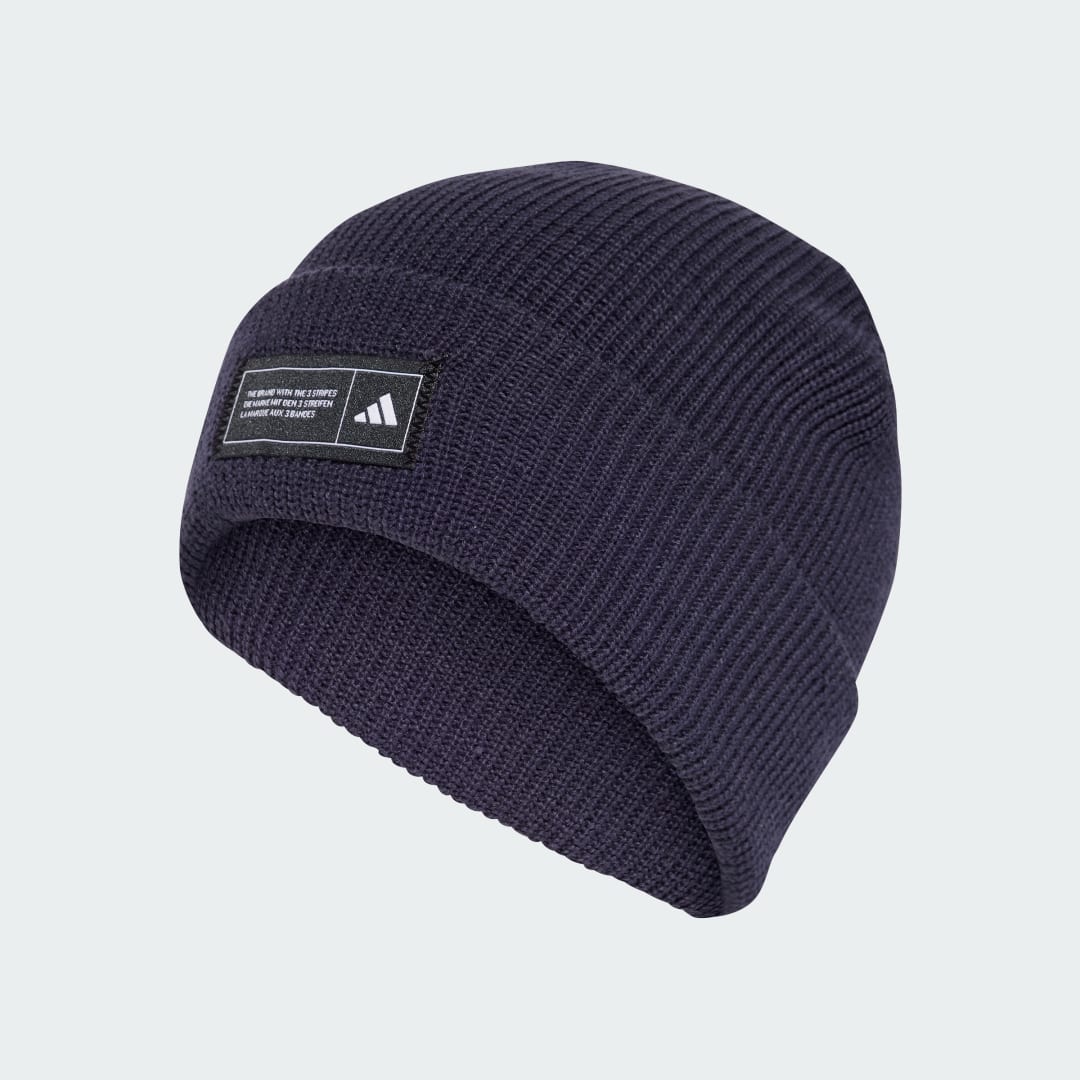 Шапка adidas Performance Essentials Cuffed Beanie Тъмно синьо | IY5256, 0