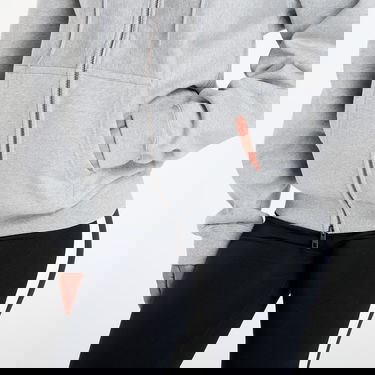 Суитчър Nike Solo Swoosh Full-Zip Fleece Hoodie Сиво | HV1084-063, 5