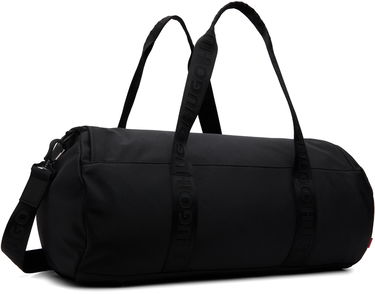 Чанта за пътуване BOSS HUGO Holdall with Logo Straps Черно | 50547297, 3