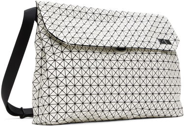 Чанта през рамо BAO BAO ISSEY MIYAKE Geometric Pattern Shoulder Bag Бяло | BB47AG672, 1