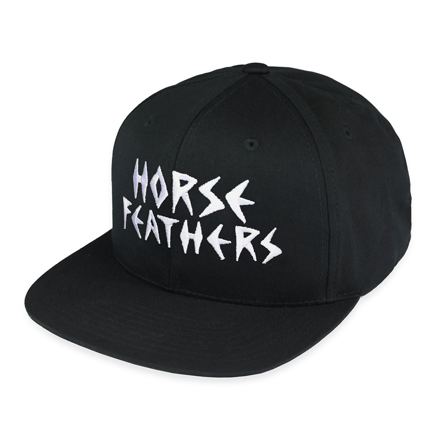 Шапка с козирка Horsefeathers Cap Ike Youth Cap Black Черно | AK055A, 0