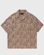 Represent EMBRODIERED INITIAL OVERSHIRT