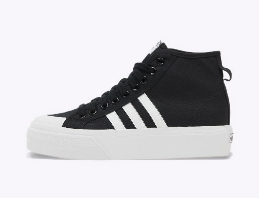 Кецове и обувки adidas Originals Nizza Platform Mid W Черно | FY2783