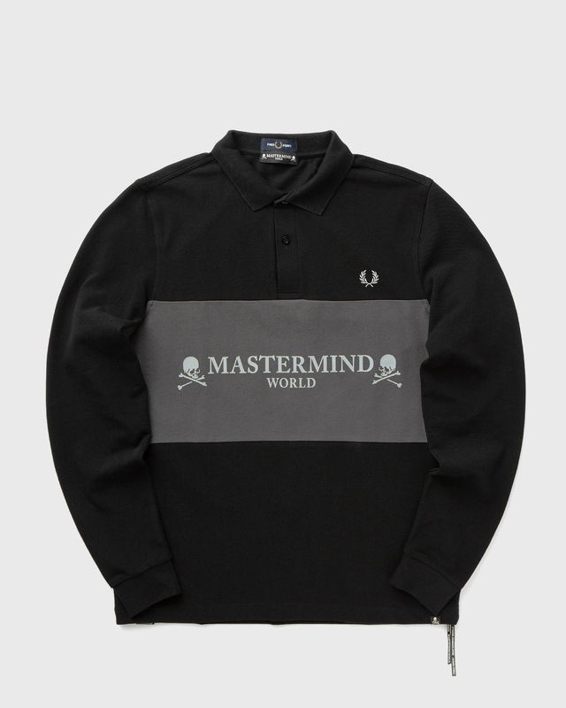 Mastermind World Cut and Sew Long Sleeve Polo