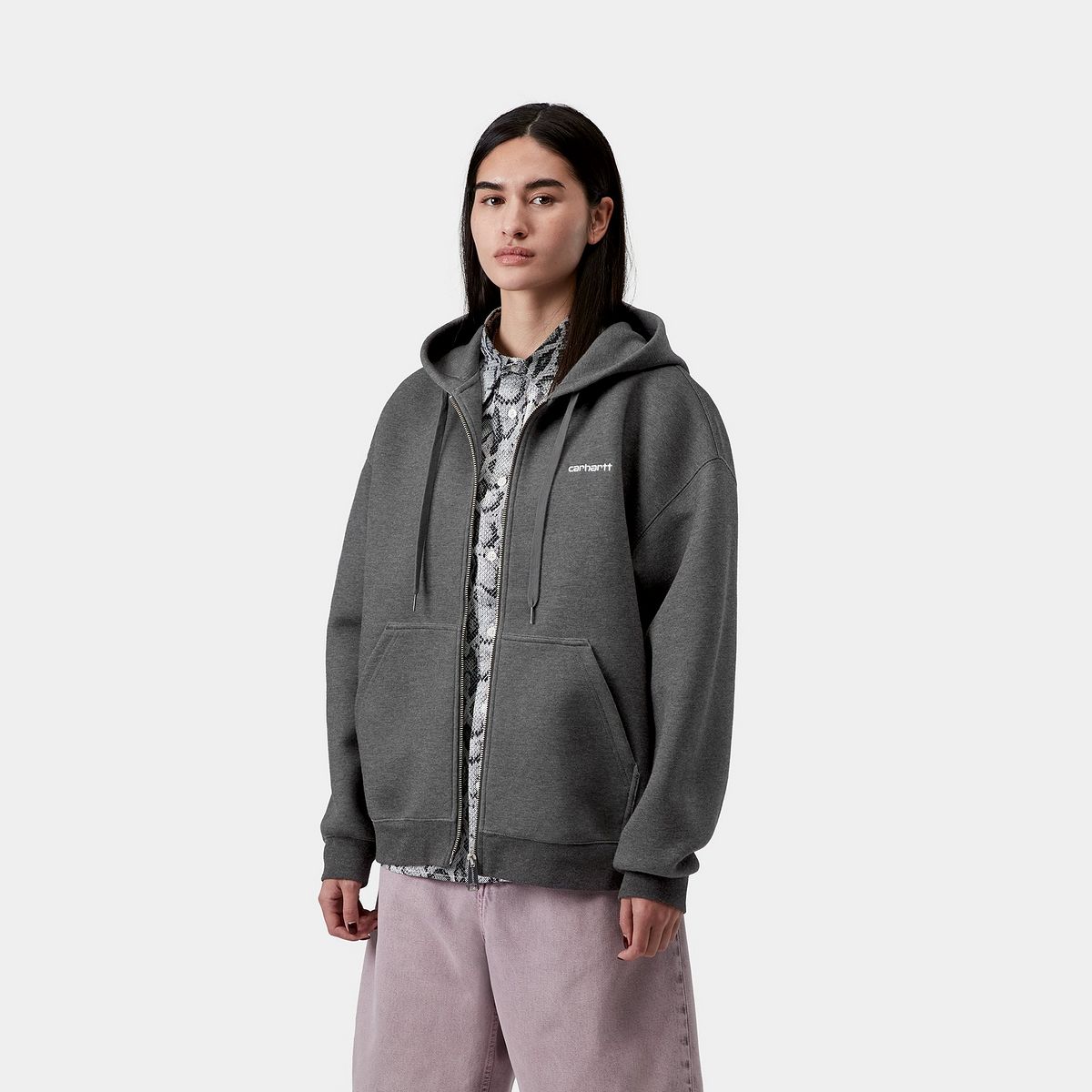 Суитчър Carhartt WIP Hooded Alda Jacket Сиво | I036028_9, 0