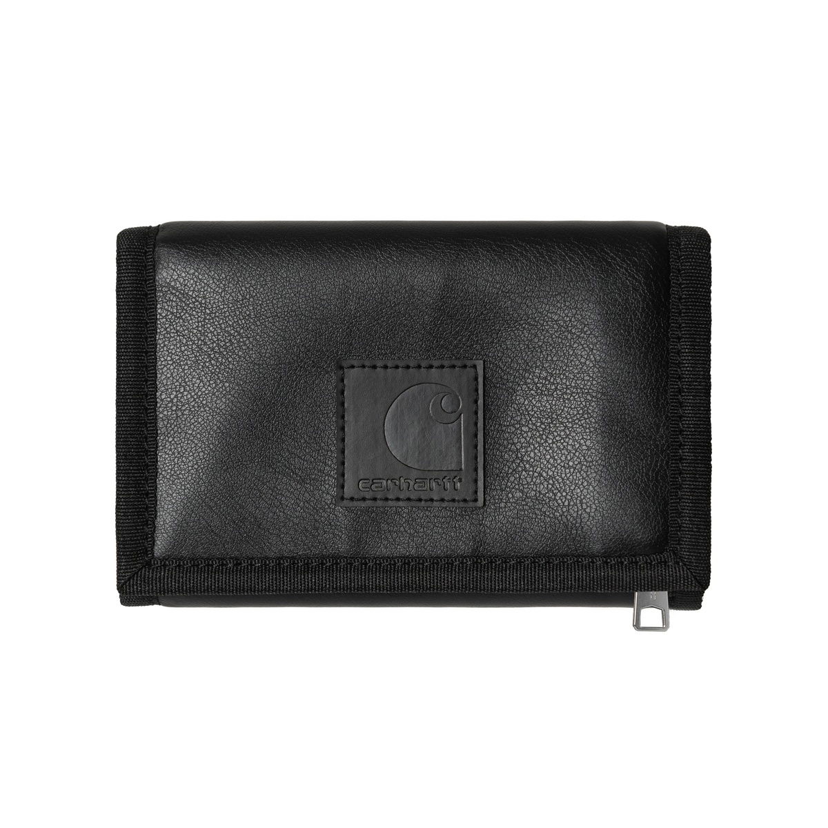 Портфейл Carhartt WIP Black Faux Leather Bifold Wallet Черно | I034342_1, 0