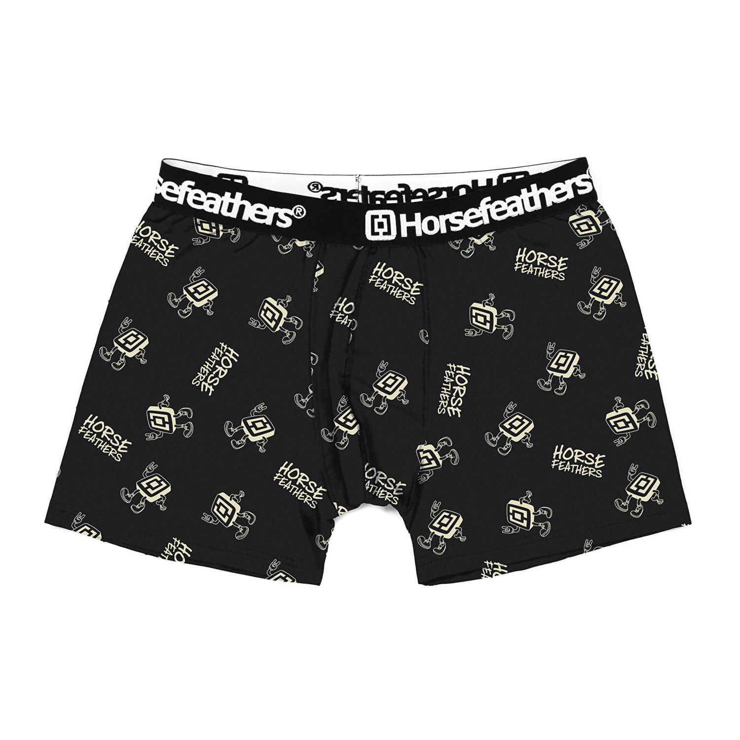 Боксерки Horsefeathers Boxers Sidney Boxer Shorts Logoman Черно | AM164C, 0