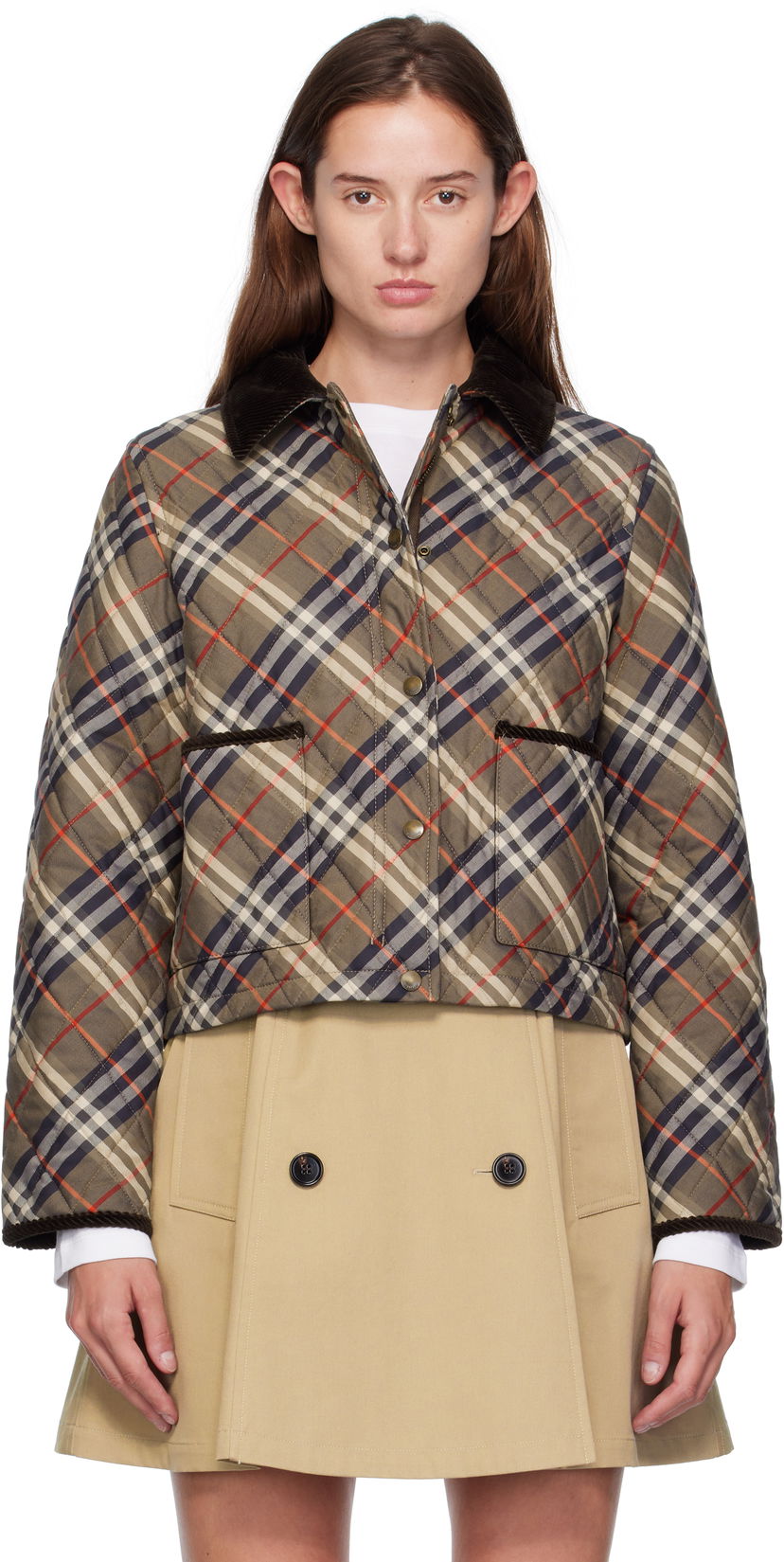Яке Burberry Burberry Oldham Quilted Jacket Многоцветен | 8110384