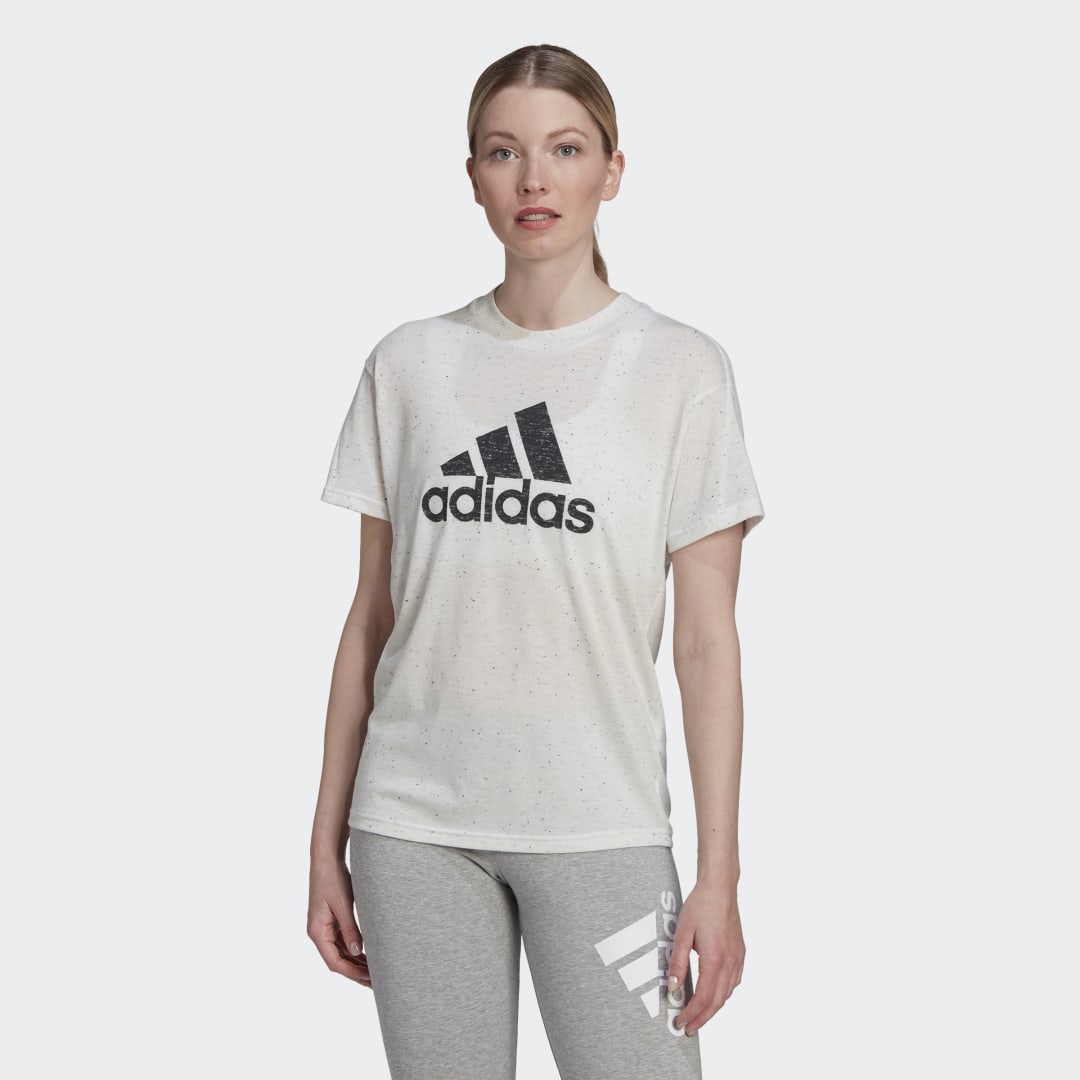 Тениска adidas Originals Future Icons Winners 3 T-Shirt Бяло | HK0425, 0