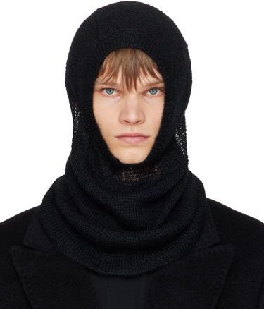 Шапка Ann Demeulemeester Ann Demeulemeester Knit Balaclava Черно | B0013191-KN070-099, 0