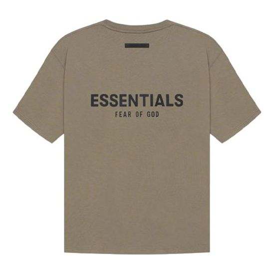 Тениска Fear of God Essentials SS21 Short Sleeve T-Shirt Зелено | FOG-SS21-556