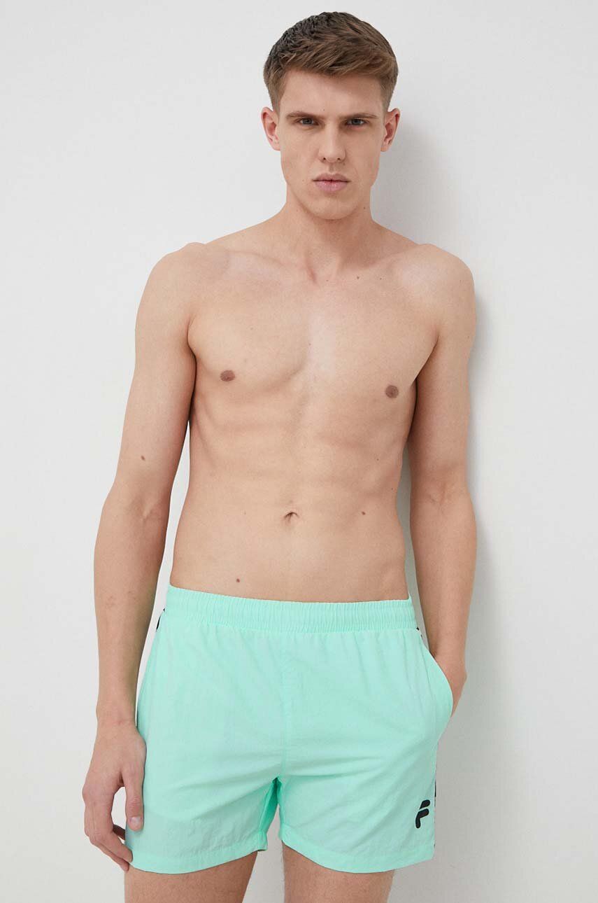 Бански FILA Swim Shorts Тюркоазено | FAM0386, 0