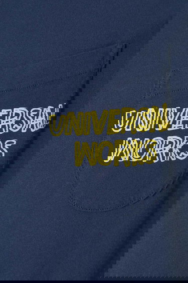 Тениска Universal Works Universal Works Print Pocket Tee Тъмно синьо | 30611.NAVY, 5
