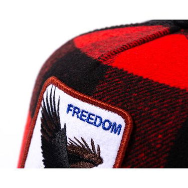 Шапка с козирка Goorin Bros. Goorin Ski Free Freedom Eagle Black / Red Червено | 101-1066-RED, 3