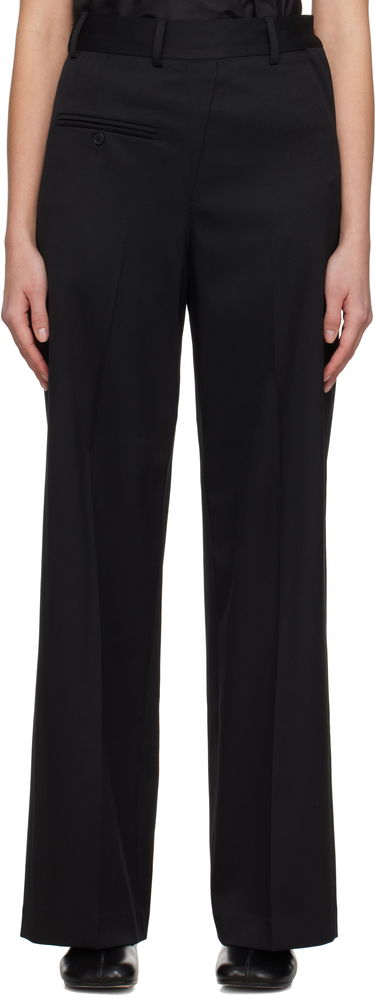 Панталони Maison Margiela MM6 Maison Margiela Twist Wool Blend Trousers Черно | S52KA0516 S47848, 0