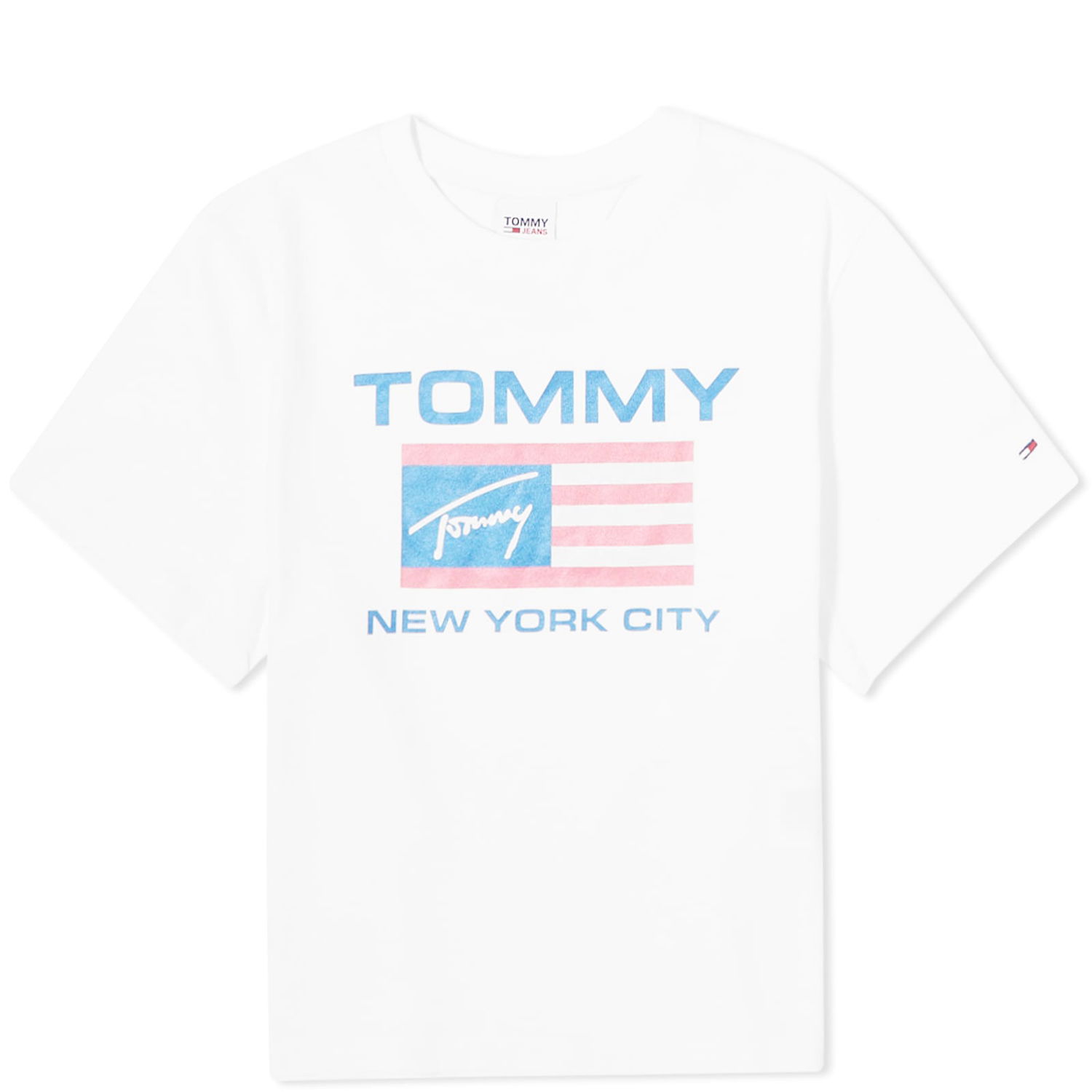Тениска Tommy Hilfiger Modern Prep Flag Бяло | DW0DW16165YBR, 0