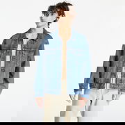 ® Relaxed Fit Trucker Jacket Med Indigo - Worn In