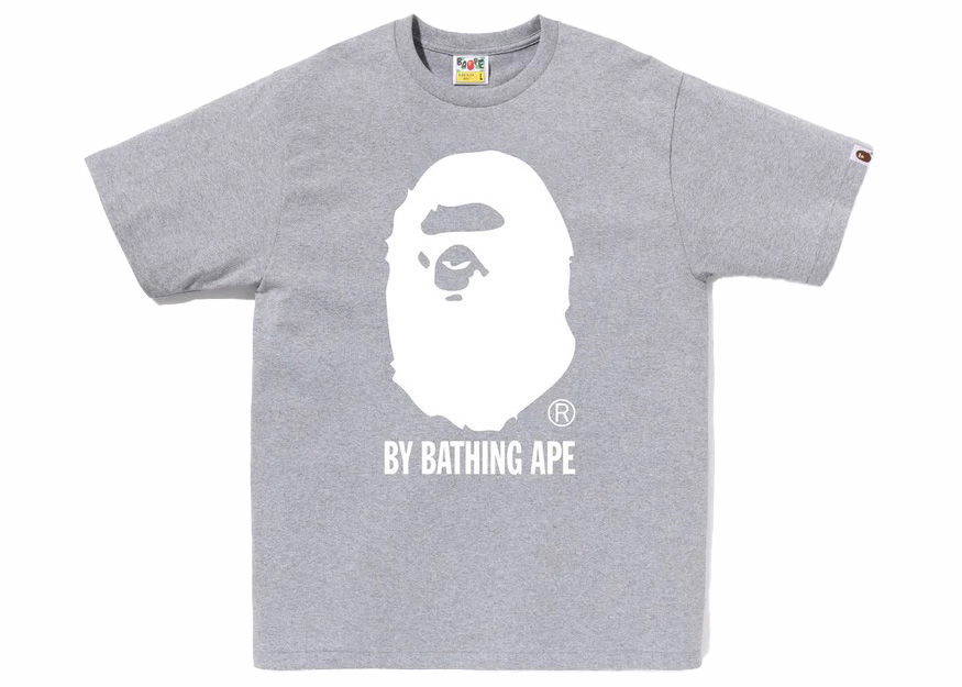 Тениска BAPE Bicolor By Bathing Ape Tee Сиво | 1J25-110-007, 0