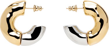 Обеци AMI AMI Paris Dune Hoop Earrings Металик | UJW219.361, 0