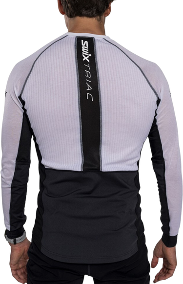 Тениска SWIX Swix Triac Dry Breathe Long Sleeve Shirt Бяло | 10089-23-00017, 2
