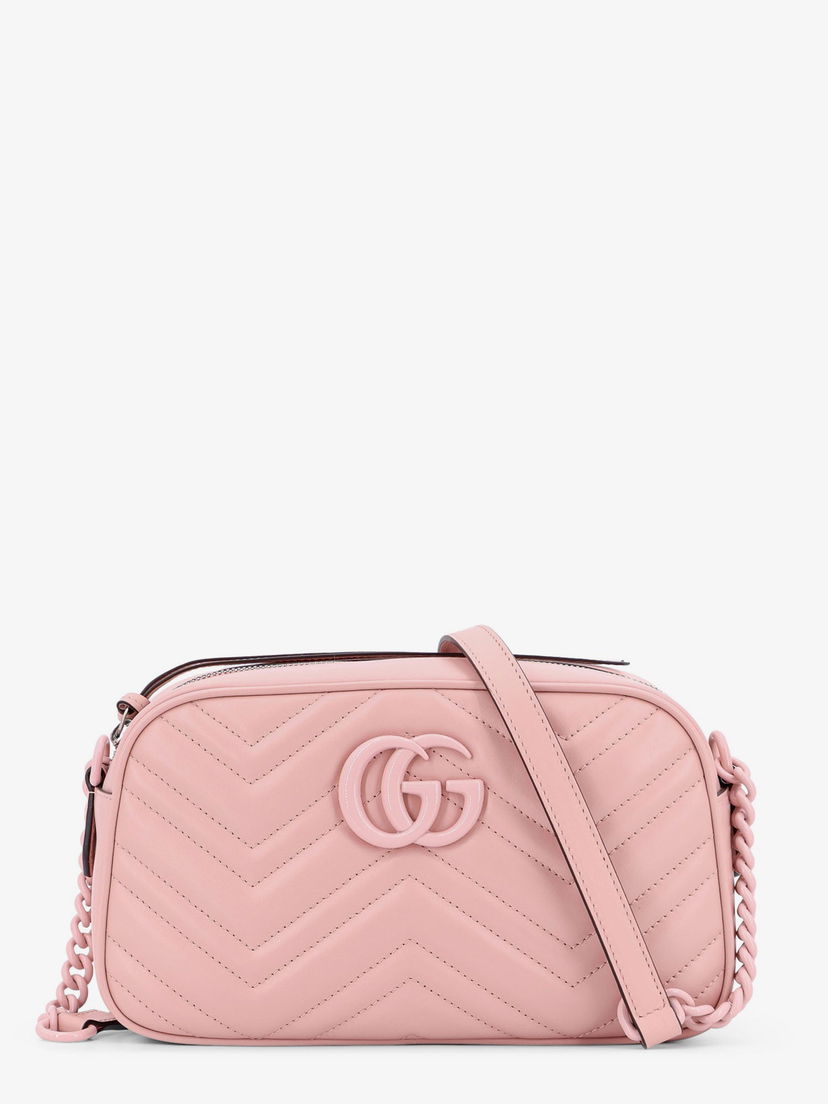 Чанта през рамо Gucci GG Marmont Shoulder Bag Розово | 447632DAAAH5909