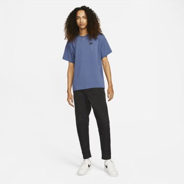Тениска Nike Sportswear Lightweight Knit Short-Sleeve Top Синьо | DM6585-410, 2