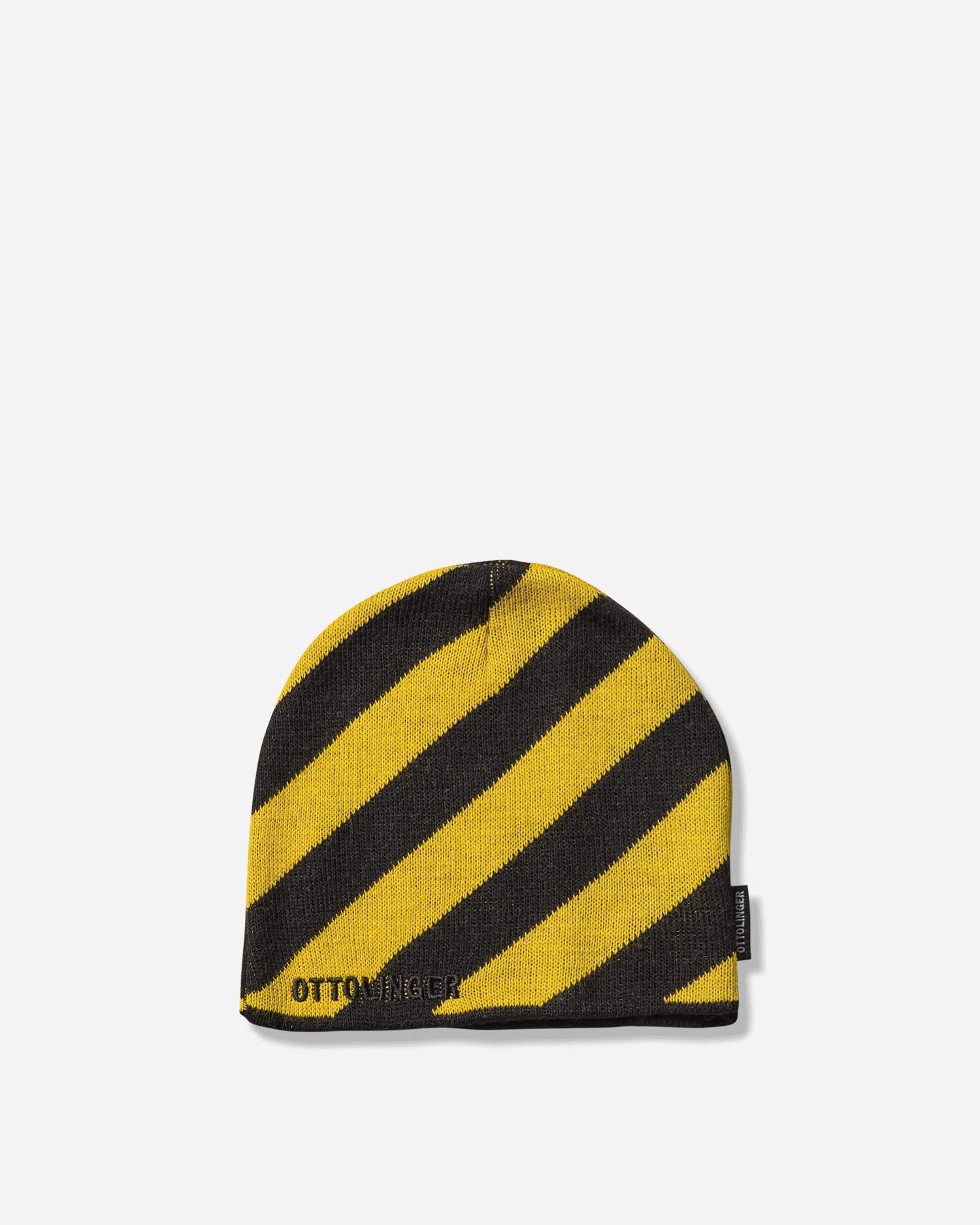Шапка Ottolinger Ottolinger Striped Beanie Жълто | 12990252801 BLKYLW, 1