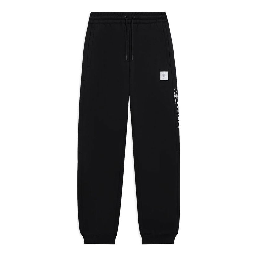 Спортни панталони Li-Ning Fleece Sweatpants With Logo Print Черно | AKLSB89-1