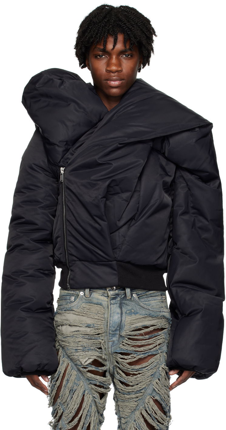 Яке бомбър Rick Owens DRKSHDW Doll Down Bomber Jacket Черно | DU02C5775 BR, 0