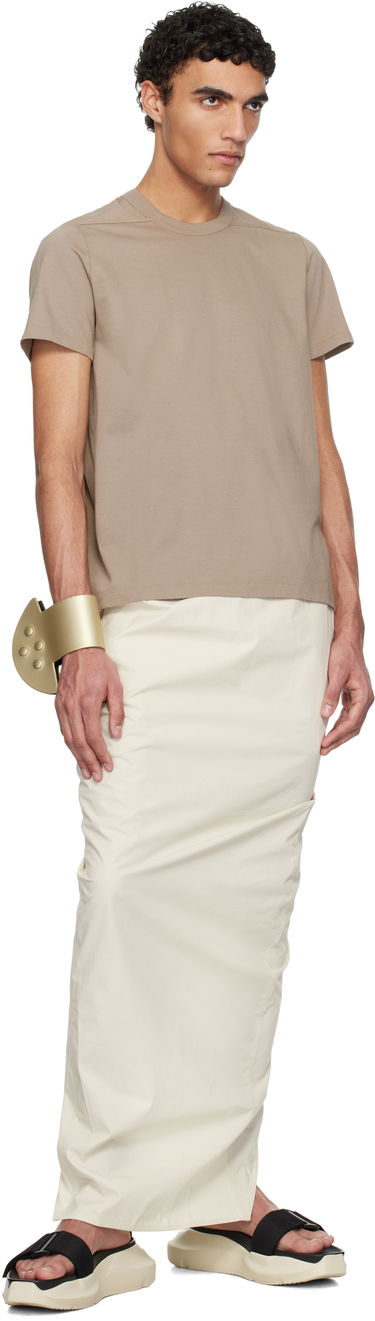 Пола Rick Owens Rick Owens Hollywood Soft Pillar Long Skirt Бежово | RU01E5301 P, 3
